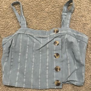 tilly’s , blue tank top